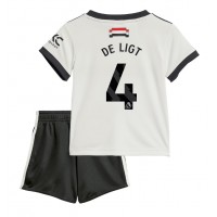 Manchester United Matthijs de Ligt #4 3rd trikot Kinder 2024-25 Kurzarm (+ Kurze Hosen)